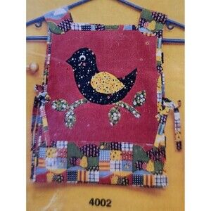 Retro 1979 Artcraft concepts Patchhwork Toddler Smock Kit
